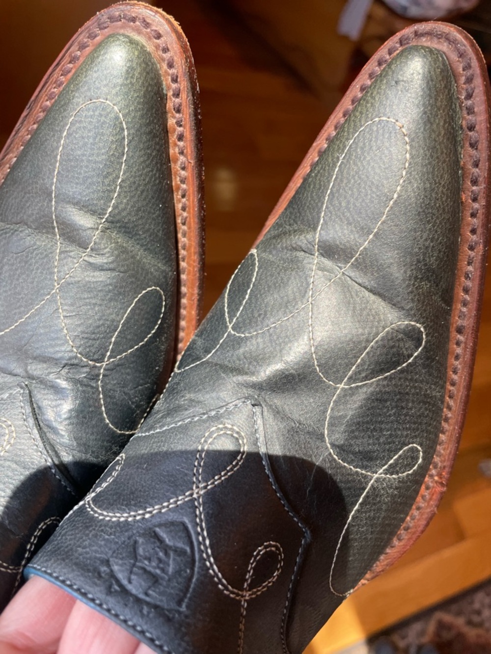 Ariat Leather Western Mule Clogs - Picture 6 of 7